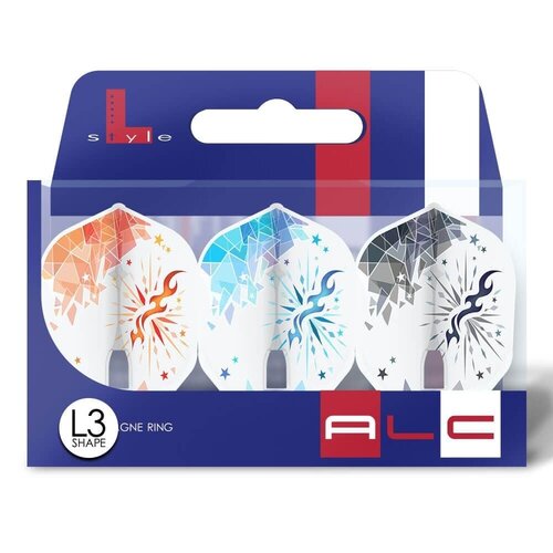 L-Style L-Style L3 Shape ALC Osaki Hirokazu ver.1 White - Dart Flights