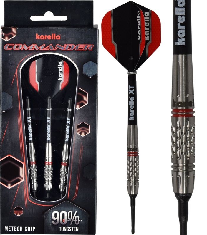 Freccette Soft Tip Karella Fighter 90% Tungsteno 18g - Professionali E Precise Per Il Tuo Elettronica - 2