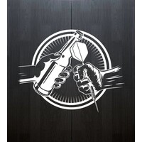 Bull's Beer and Darts Classic Cabinet Wood Black