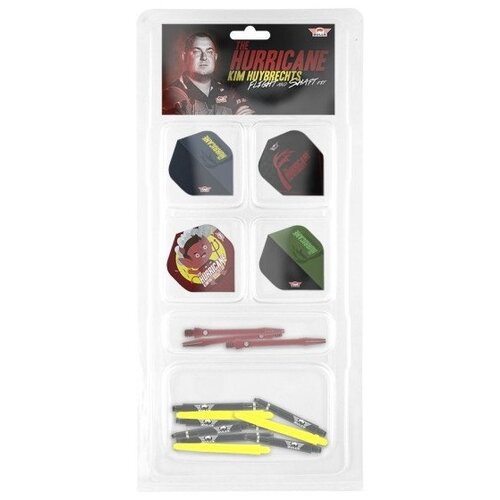 Bull's Bull's Hurricane Flight Shaft Kit - Dart Flights