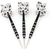 CUESOUL Cuesoul Challenge Black White 90% Dartpile