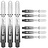 Target Pro Grip 3 Set Vision Black Skafter