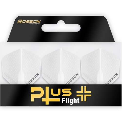 Bull's Bull's Robson Plus Dimpled White No.2 - Dart Flights