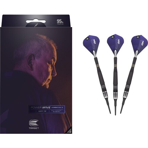 Target Target Phil Taylor Power G10 95% Soft Tip Dartpile