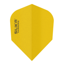 Harrows Silika Solid Yellow NO6 Tough Crystalline Coated Flights
