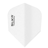 Harrows Silika Solid White NO6 Tough Crystalline Coated Flights