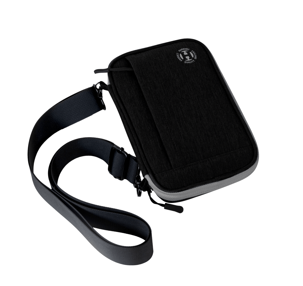 Harrows Smart Dart Case 6 Black Grey