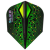Harrows Harrows Silika X Farve Shift Green NO6 Tough Crystalline Coated - Dart Flights