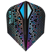 Harrows Silika X Farve Shift Silver NO6 Tough Crystalline Coated Flights