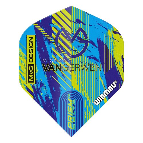 Winmau Winmau Prism Delta MVG Design Blue/Green - Dart Flights