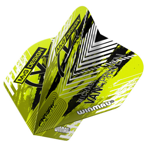 Winmau Winmau Prism Delta MVG Design Green/White - Dart Flights