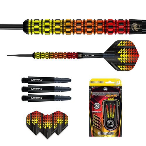 Winmau Winmau Firestorm Flame Straight 90% Dartpile