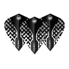 Winmau Prism Zeta Kite Black/White Flights