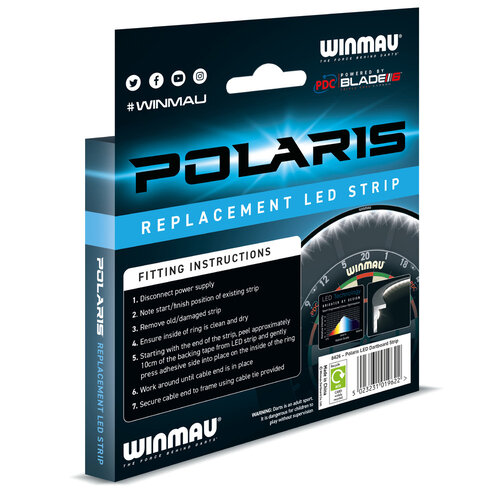 Winmau Winmau Polaris Replacement LED Strip Dartskive Lyssystemer