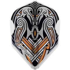 Shot L-Style Viking Raven Black L3 - Dart Flights