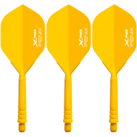 XQ Max Fenix Yellow Standard - Dart Flights