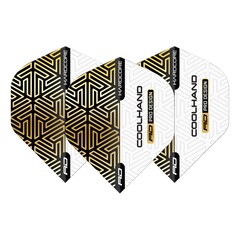 Red Dragon Luke Humphries Hardcore Gold White - Dart Flights