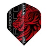 Red Dragon Red Dragon Jonny Clayton Yin Yang Gold Red - Dart Flights