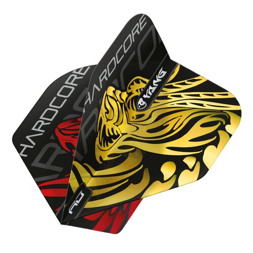 Red Dragon Red Dragon Jonny Clayton Yin Yang Gold Red - Dart Flights