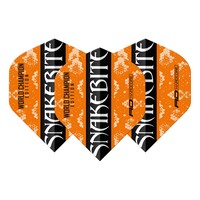 Red Dragon Peter Wright Hardcore Orange Black - Dart Flights