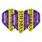 Red Dragon Peter Wright Hardcore Yellow Purple - Dart Flights