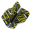 Red Dragon Red Dragon Hardcore Radical Black Yellow - Dart Flights