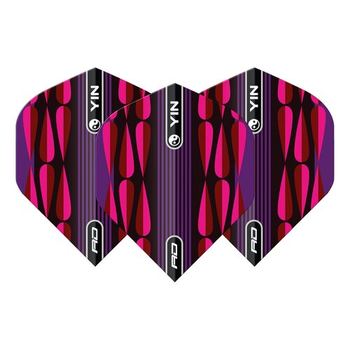 Red Dragon Red Dragon Yin Yang Pink Green - Dart Flights