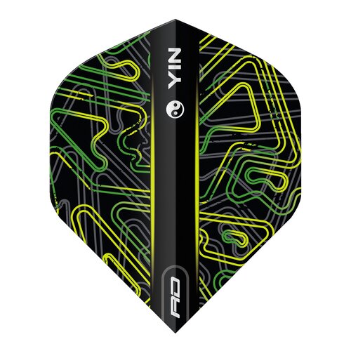 Red Dragon Red Dragon Yin Yang Green Black - Dart Flights