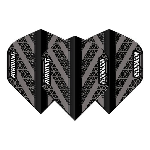 Red Dragon Red Dragon Airwing Black Grey - Dart Flights