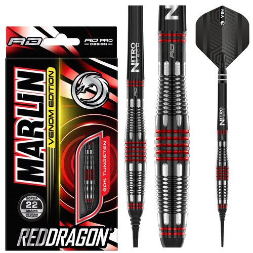 Red Dragon Red Dragon Marlin Venom 90% Soft Tip Dartpile