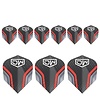 DW Original DW Avenger 01 Red 3 Set NO6 - Dart Flights