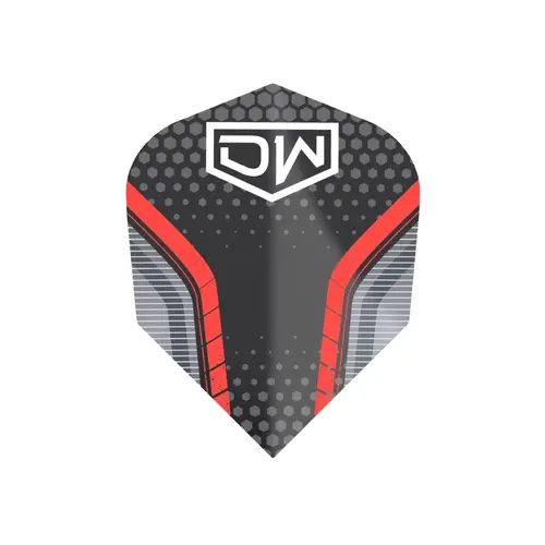 DW Original DW Avenger 01 Red 3 Set NO6 - Dart Flights