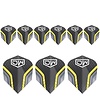 DW Original DW Avenger 01 Yellow 3 Set NO6 - Dart Flights
