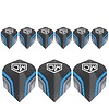 DW Original DW Avenger 01 Blue 3 Set NO6 - Dart Flights