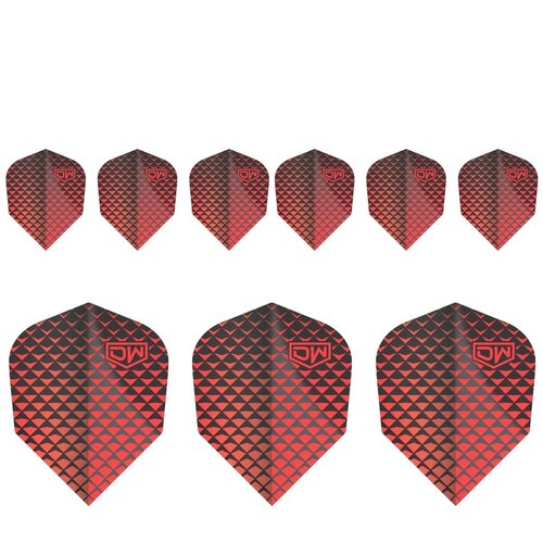 DW Original DW Altitude Red 3 Set NO6 - Dart Flights