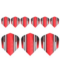 DW Red 3 Set NO6 - Dart Flights