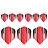 DW Red 3 Set NO6 - Dart Flights