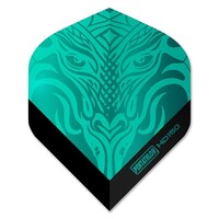 Pentathlon HD150 Metallic Dragon Aqua - Dart Flights