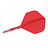 Cuesoul ROST T19 Integrated Dart Flights Big Standard Wing Carbon Red - Dart Flights