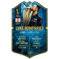 Ultimate Darts Card Luke Humphries World Champion 2024