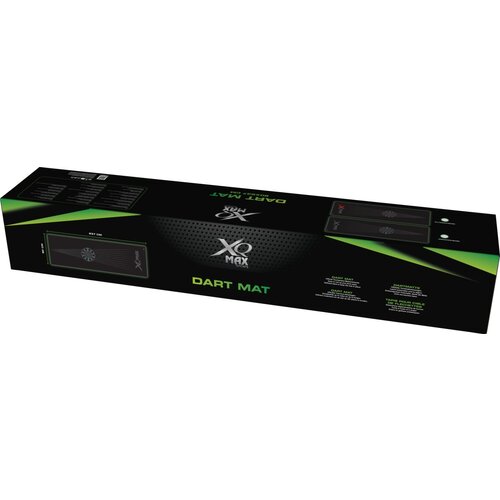 XQMax Darts XQ Max Tæppet Black Green 237x80 Dartmåtte