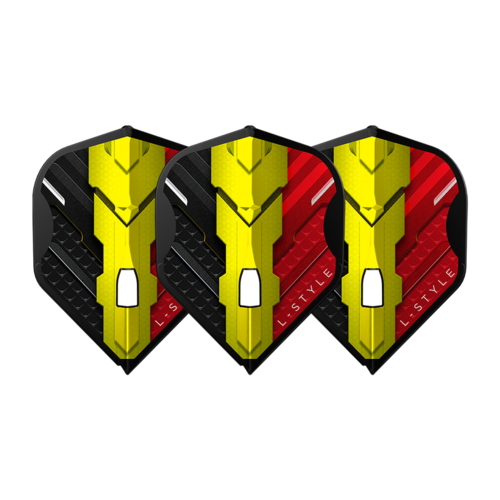 L-Style L-Style L1 Pro V-Series Belgium Black V1 - Dart Flights