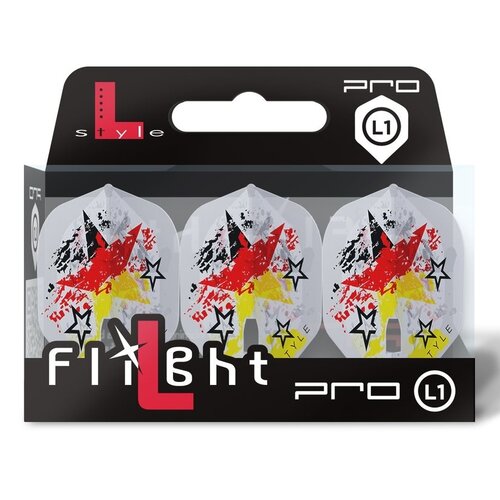 L-Style L-Style L1 Pro Stefannie Rennoch Clear White - Dart Flights