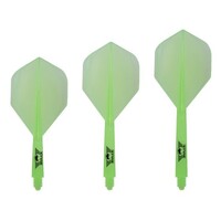 Bull's Union Flight System Green NO2 - Dart Flights