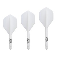 Bull's Union Flight System White NO2 - Dart Flights