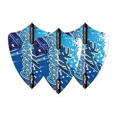 Red Dragon Luke Humphries World Champion Blue & White Freestyle - Dart Flights