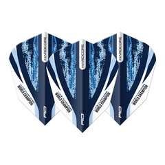 Red Dragon Luke Humphries World Champion Blue & White V-Standard - Dart Flights