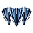 Red Dragon Luke Humphries World Champion Blue & White V-Standard - Dart Flights