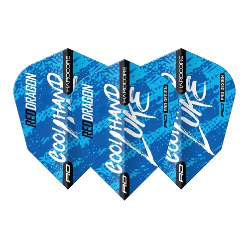 Red Dragon Red Dragon Luke Humphries World Champion Blue V-Standard - Dart Flights