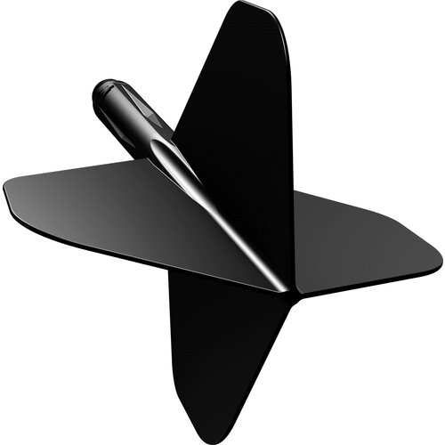 Mission Mission Force 90 Black NO2 - Dart Flights